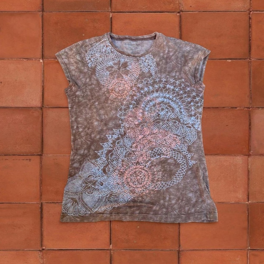 100% Cotton Vintage Fairy Grunge Y2K Calvin Klein T-Shirt